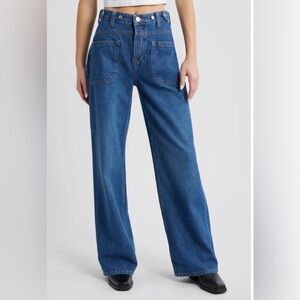 We the Free Palmer Cuffed Baggy Jeans 31